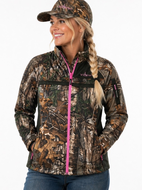 Habit Jackets & Blazers - HABIT Women’s Real Tree Camouflage Scent Factor Jacket Size M